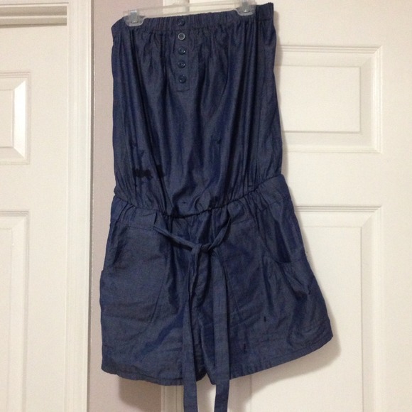 Denim romper - Picture 4 of 5