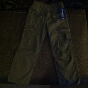 Toddler boys camo green cargo pants