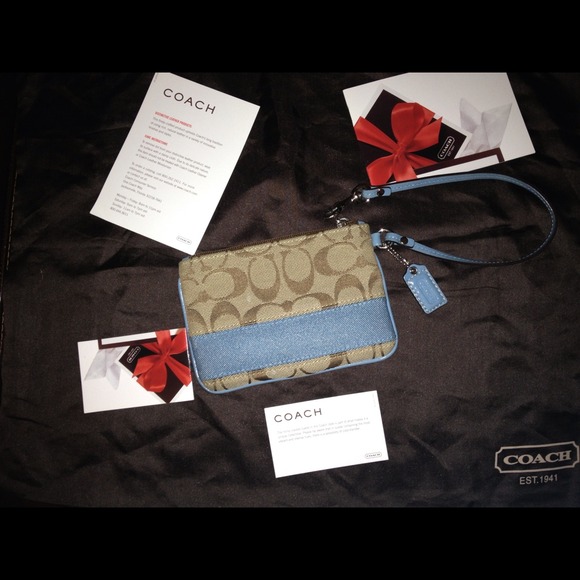 Coach wristlets