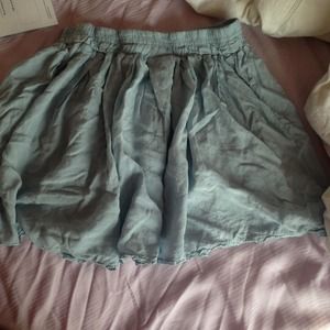 Baby blue brandy melville skirt