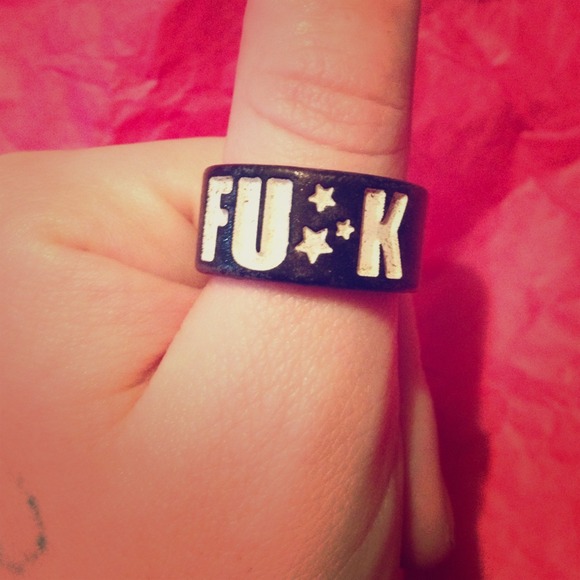 Rubber FU*K Ring