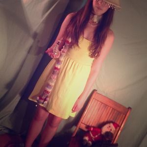 Yellow dress from American Apparel