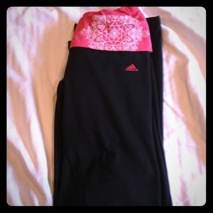 Pink Adidas yoga Pant