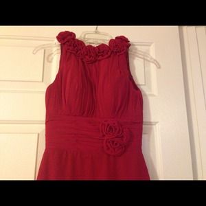 Formal dress - red
