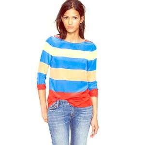💕 Host Pick 💕J. Crew Color block nautical shirt