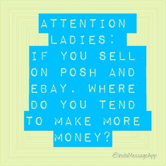 Posh or eBay?