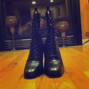 Combat Boots With Heel