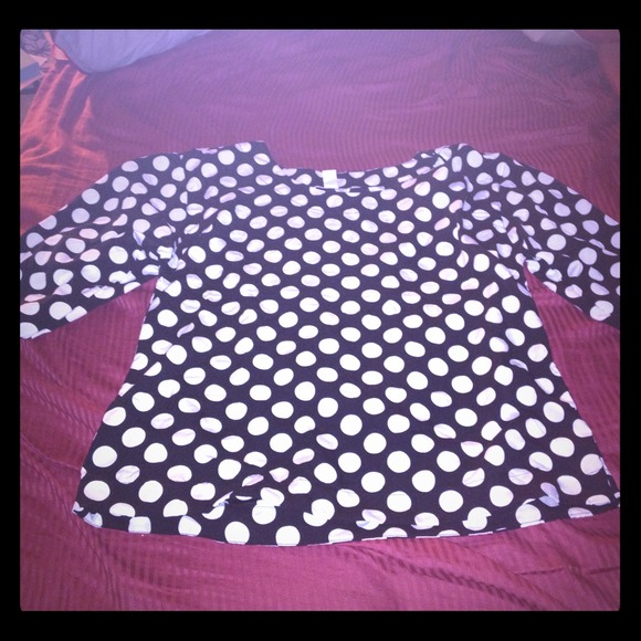 Cute Polka Dot Top