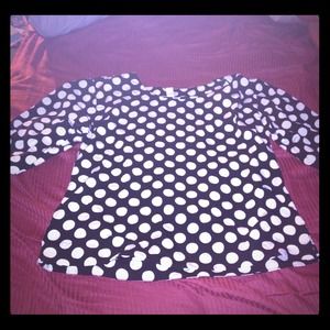 Cute Polka Dot Top