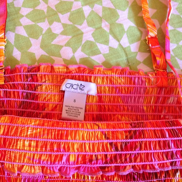 Cache Tropical Print Top/Dress - Picture 3 of 4