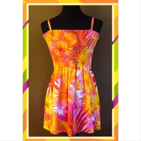 Cache Tropical Print Top/Dress - Picture 4 of 4