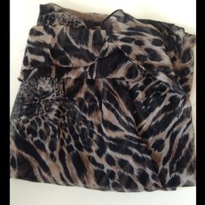 Animal Print Scarf