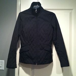 *SOLD* Quilted zip up jacket