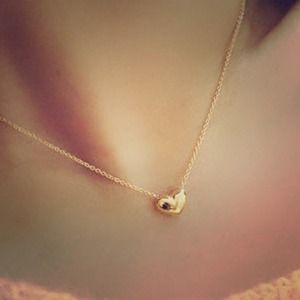 Gold Heart Necklace
