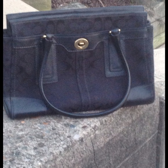 Black Coach Purse