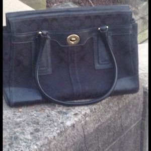 Black Coach Purse