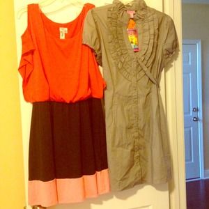 SOLD IN BUNDLE!! NWT carefree & fun dresses 2x