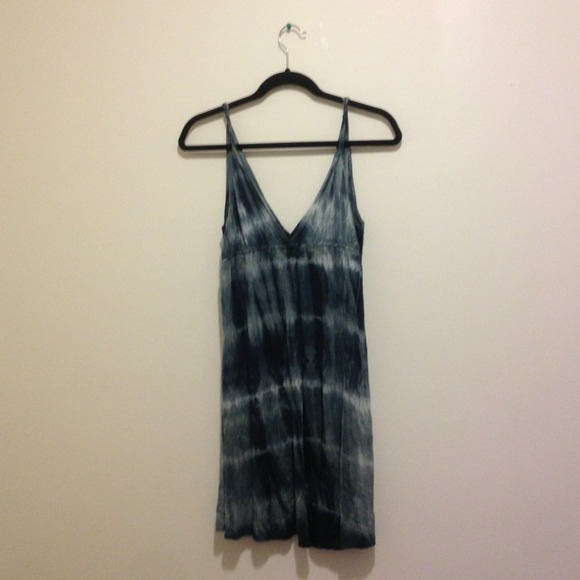 Forever 21 Blue Tie Dye Dress - Picture 1 of 1