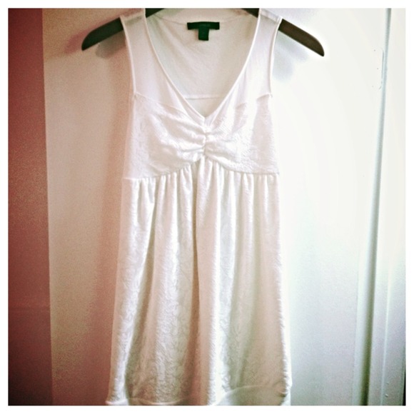 White Lace Baby Doll Dress