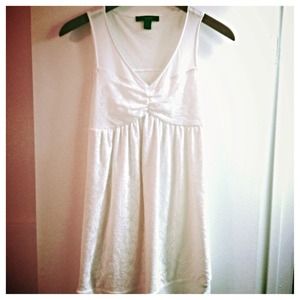 White Lace Baby Doll Dress