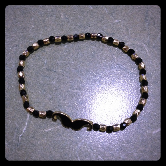 Cute mustache bracelet