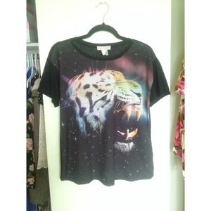 👗SOLD ON VINTED👗 Galaxy Tiger Top