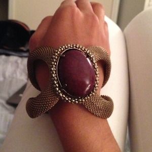 Stone Hinge Bracelet