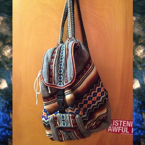 ⛔SOLD⛔ Tribal backpack