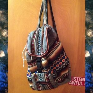 ⛔SOLD⛔ Tribal backpack