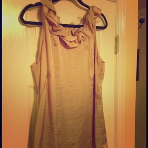 SOLD Peachy pink satin top