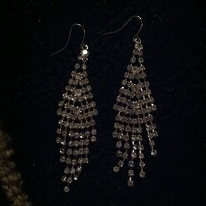 Dangly prom earrings
