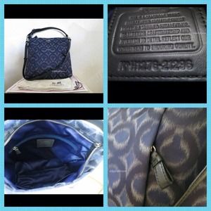 Navy Blue Coach Isabella