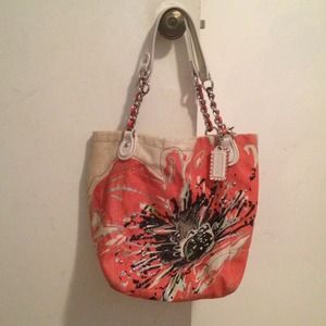 Authentic coach purse