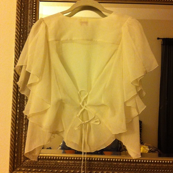 SALE🎉🎉White corset style wrap