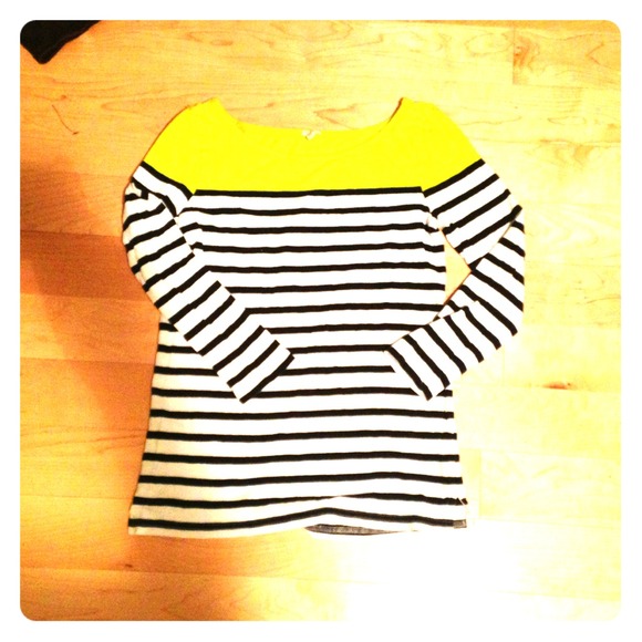 Two j crew striped knits