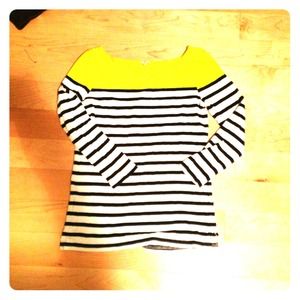 Two j crew striped knits