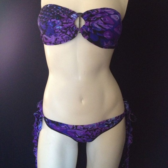 Two Piece exotic bikini small/medium NWT