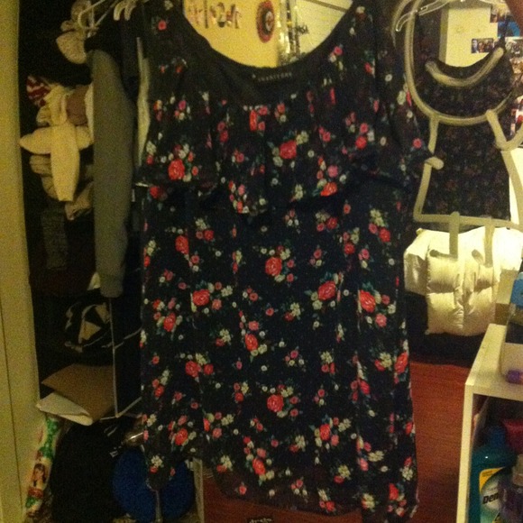 Floral spaghetti strap