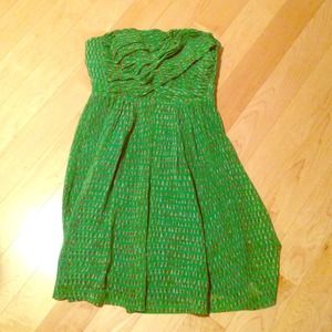 Madewell strapless dress