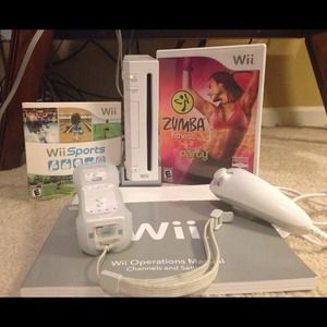 HOLD FOR charayah🎀🎀✨Nintendo Wii Console, White✨