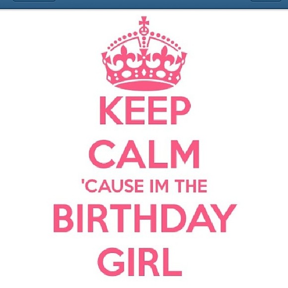 It's my birthday