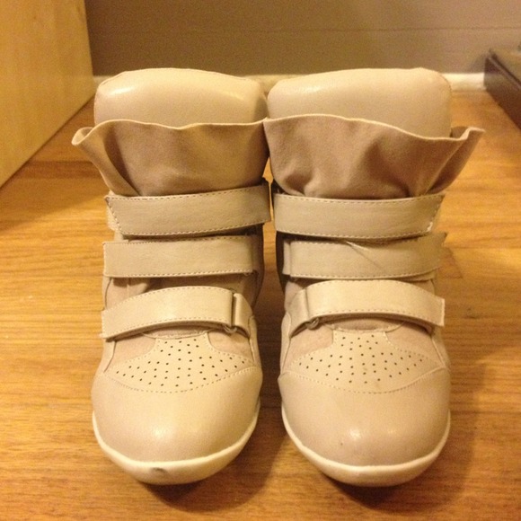 Nude sneaker wedges TRADE
