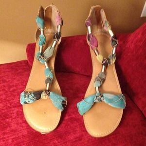 Cynthia Rowley flat sandals