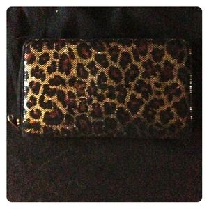 Leopard Print Wallet