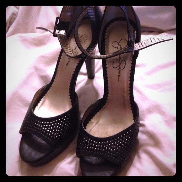 Jessica Simpson Ankle Strap Sexy Heels