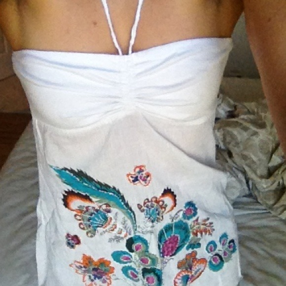 White Neckholder