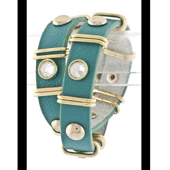 Teal Stud Wrap