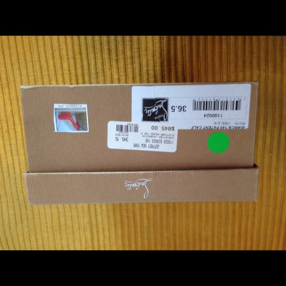Christian Louboutin Bianca 140 Red 36.5 - Picture 2 of 4