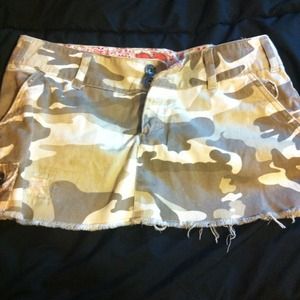Camo skirt