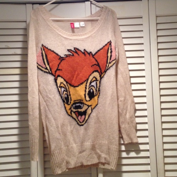 H&M Oversized Bambi Sweater